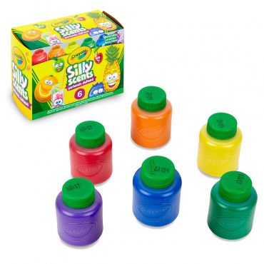 54-2392 Набор из 6 ароматизированных смываемых детских красок