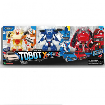 301165 TOBOT Набор Мини-трансформеров ТОБОТ X,Y, Z