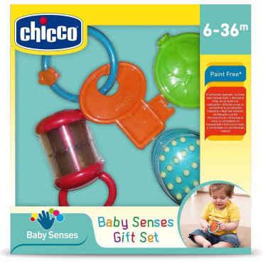 Игровой подарочный набор Baby Senses (4 предмета) 3-24 мес