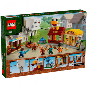 21273 Конструктор Майнкрафт "Нападение на деревню воздушных шаров Гаста"