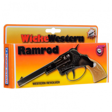 0324F Игрушка Пистолет Ramrod 100-зарядные Gun, Western 178mm, упаковка-короб (Sohni-Wicke)