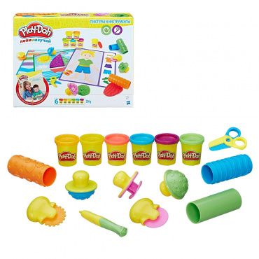 B3408 Игровой набор Play-Doh Текстуры и инструменты