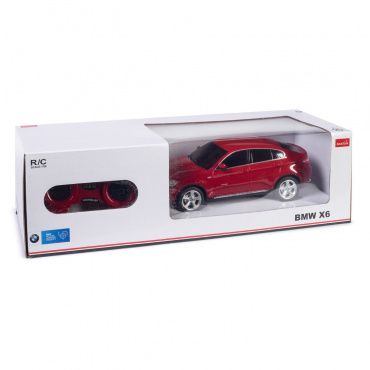 31700 Игрушка транспортная 'Автомобиль на р/у 'BMW X6',1:24 в асс