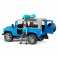 02597 Игрушка из пластмассы Внедорожник Land Rover Defender Station Wagon Полицейская с фигуркой