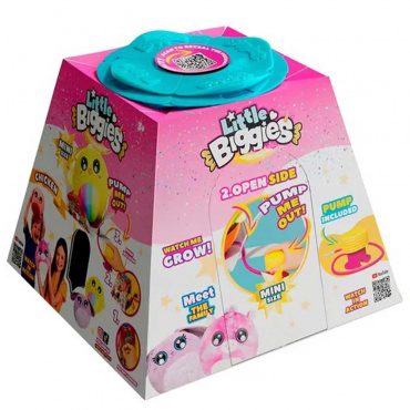 BIG002-EUN Игрушка-растущий шар, розовый единорог, Biggies