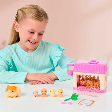26626 Игровой набор Mama Surprise Minis "Хомячиха становится мамой"