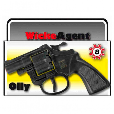 0330F Игрушка Пистолет Olly 8-зарядные Gun, Agent 127mm, упаковка-короб (Sohni-Wicke)