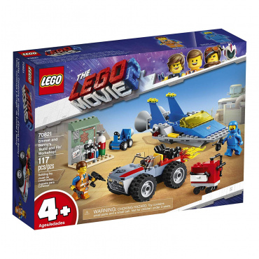 70821 Конструктор The Lego Movie "Мастерская «Строим и чиним» Эммета и Бенни!"