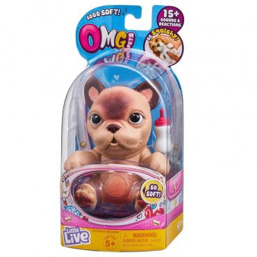 28917 Игрушка Cквиши-щенок OMG Pets! - Французский бульдог