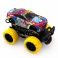FT8488-3 Игрушка Инерционная die-cast машинка с ярким рисунком, желтыми колесами Funky toys
