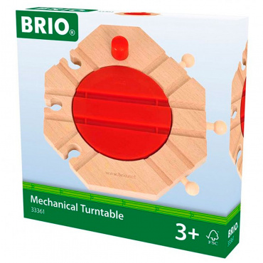 33361 BRIO Игрушка Механический перекресток, 14,4х14,4см