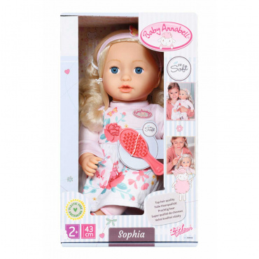 709948 Игрушка Baby Annabell Кукла София 43 см