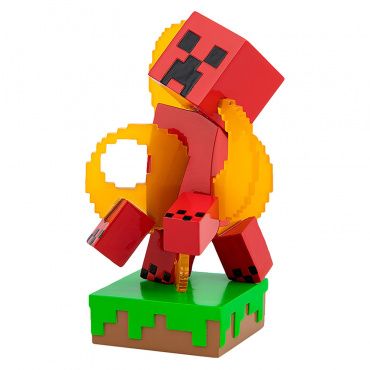TM08448 Игрушка Фигурка Minecraft Adventure Figures серия 3 Creeper in Fire 10см Jinx