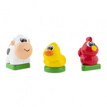 Игровой коврик Ферма (рус/англ), 1-4 года