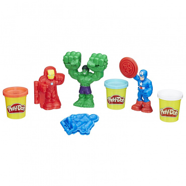 E0375 Игровой набор Play-Doh "Герои Марвел"