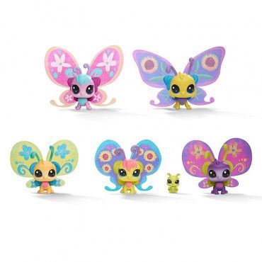 E2159 Игровой набор Littlest Pet Shop Коллекция порхающих премиум петов