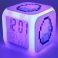 PC07868 Часы-будильник Алмазная руда серия 2 пиксельные с подсветкой Pixel Crew