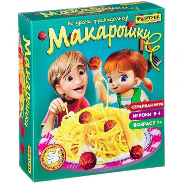 Ф85268 Настольная семейная игра "Макарошки" Игра Фортуны