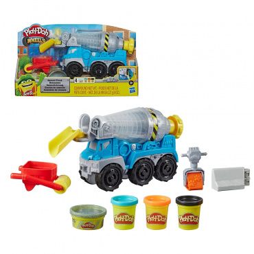 E6891 Игровой набор Play-Doh Wheels Бетономешалка