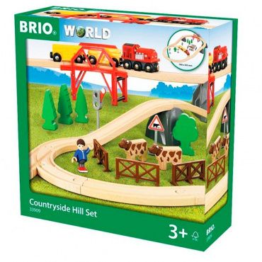 33909 BRIO Игровой набор «Поездка по сельской местности с мостом»