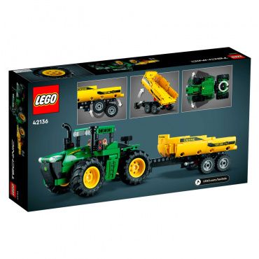 42136 Конструктор Техник "John Deere 9620R 4WD Tractor"