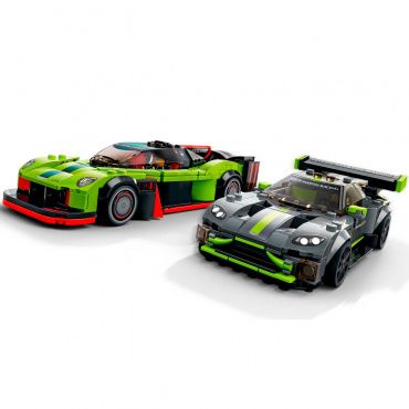 76910 Конструктор Скоростные чемпионы "Гоноч.автомобили Aston Martin Valkyrie AMR PRO и Vantage GT3"