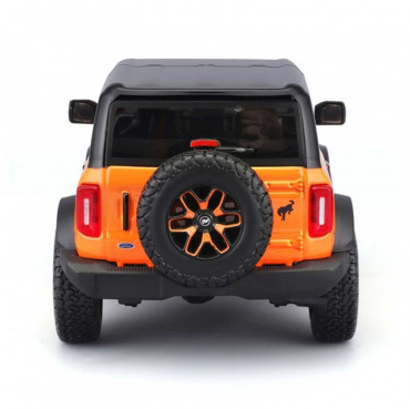 32272 Кастомизированная машинка-внедорожник die-cast Harley-Davidson 2021 Ford Bronco Badlands, 1:24