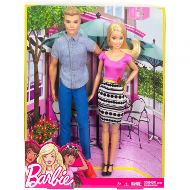DLH76 Набор подарочный Барби и Кен