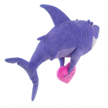 66-2105T020-D1 Игрушка мягконабивная Мягкая игрушка Акула Зубастик 55 см Button Blue