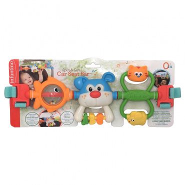 216273 Подвесная игрушка для коляски "Крути и хватай" Infantino