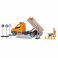 02677 Игрушка из пластмассы Bruder Машина дорожной службы Mercedes Sprinter с фигуркой