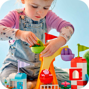 10453 Конструктор Дупло Peppa Pig "Парк развлечений" 10453 Конструктор Дупло Peppa Pig "Парк развлечений"