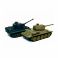 C-00135(508-T) Набор Танковый бой р/у с 2 танками (Т34 и Тигр), звук. и свет. эфф, с зарядным устр.