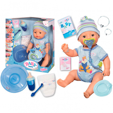 822012 Игрушка BABY born Кукла-мальчик Интерактивная, 43 см, кор.