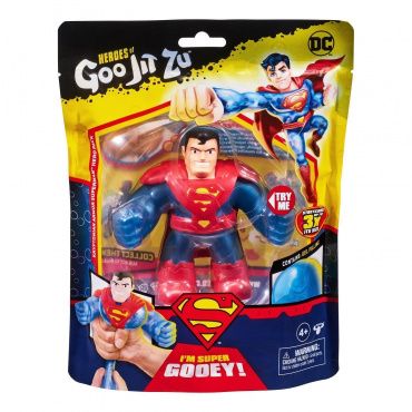 39737 Игрушка тянущаяся фигурка Супермен 2.0 DC ТМ GooJitZu