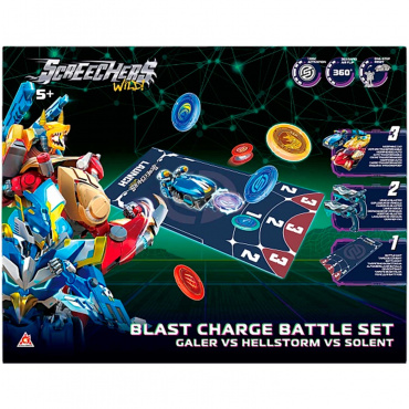 69422 Игрушка Дикие Скричеры Игровой набор Бласт Чардж Трио с полем S5 ТМ Screechers Wild 69422 Игрушка Дикие Скричеры Игровой набор Бласт Чардж Трио с полем S5 ТМ Screechers Wild