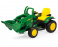 IGOR0068 Трактор с ковшом для катания детей JOHN DEERE GROUND LOADER 12V