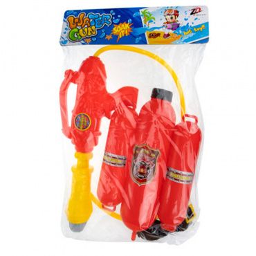 Т17333 Игрушка 1toy Аквамания "Пожарная команда" водное оружие с рюкзаком-ёмкостью