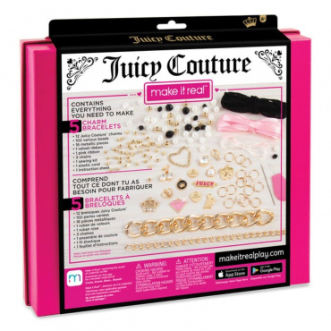 4404 Набор для создания браслетов "Блеск металла Juicy Couture"