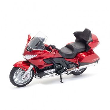 12857P Игрушка Модель мотоцикла Honda Gold Wing 1/18.