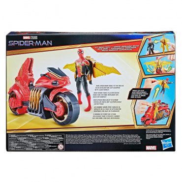 F1110 Игровой набор Человек-паук на мотоцикле