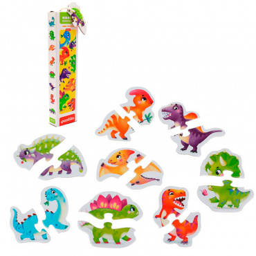 15252 Игрушка детская:Пазл 8в1 "Динозавры"