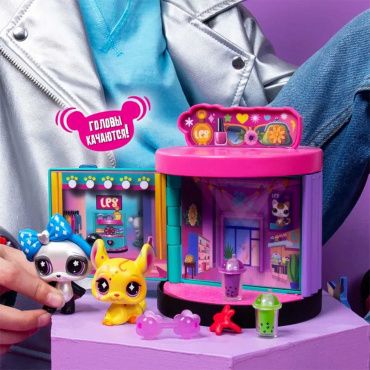 00722_LPS Большой игровой набор "Сюжет" Станция Стиля (3 фигурки: Панда, Шиншилла и Енот) 00722_LPS Большой игровой набор "Сюжет" Станция Стиля (3 фигурки: Панда, Шиншилла и Енот)