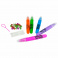 Т20240 Lukky Бьюти-Дизайн наб."Локоны" с ручками-мелками д.волос,бусинами,резинками,кор.23хх23х5см