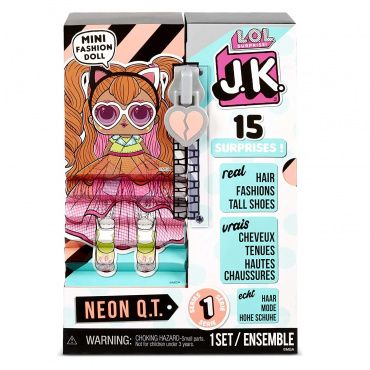 570776 Кукла LOL Surprise JK Mini Fashion Doll Neon Q.T. серия 1