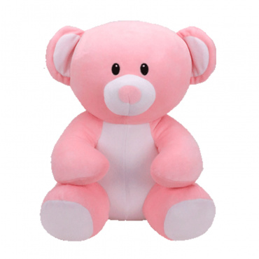 37270 Игрушка мягконабивная Медвежонок розовый PRINCESS серии "Baby Ty" 42 см