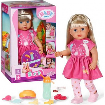 835722 Игрушка BABY born Кукла Sarah, 36 см.