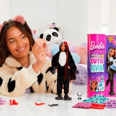 HHG22 Кукла Barbie Cutie Reveal Панда