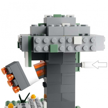 21586 Конструктор Майнкрафт "Бледный сад"