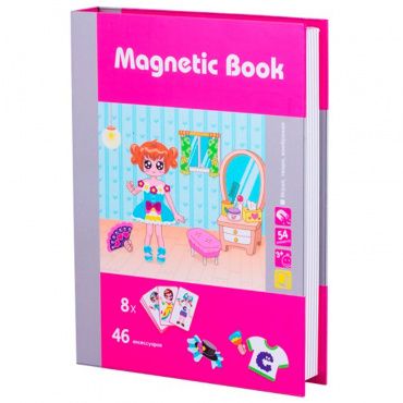 TAV036 Развивающая игра Magnetic Book Модница